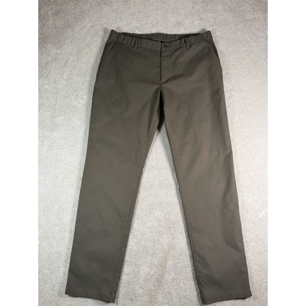 The North Face 38X31 Straight Leg Stretch Outdoor Pants Olive NF0A5GLW Flashdry